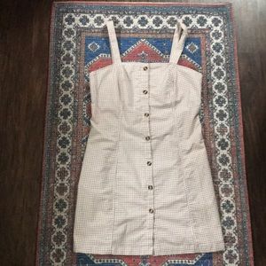 Forever 21 Checkered Minidress with Buttons